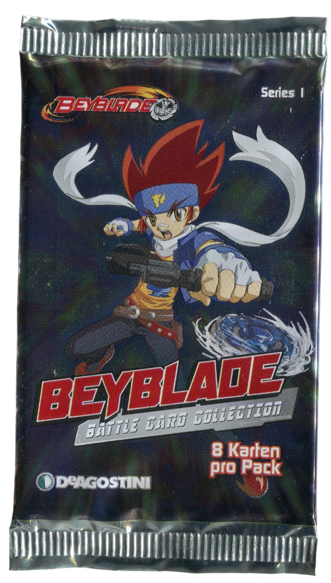 Beyblade Battle Card Collection Series 1 DeAGROSTINI Booster Pack
