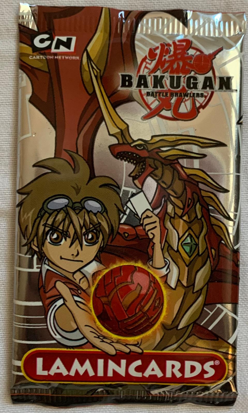 Bakugan battle Brawlers Lamincards Display 2010 Edibas
