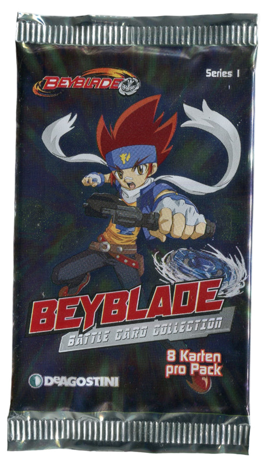 Beyblade Battle Card Collection Series 1 DeAGROSTINI Booster Pack