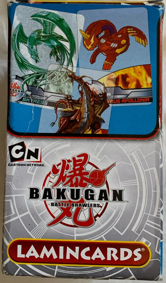 Bakugan battle Brawlers Lamincards Display 2010 Edibas